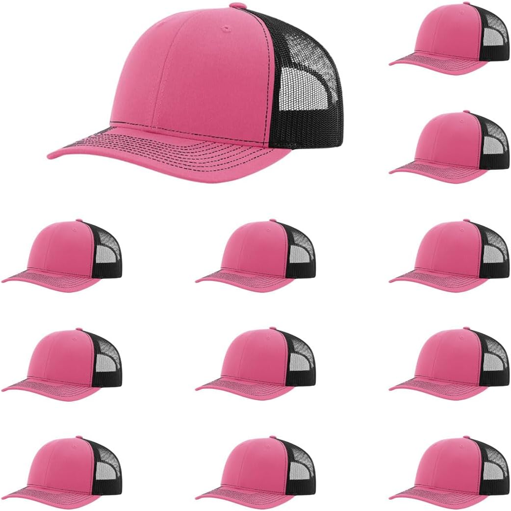 Richardson 112 Classic Six-Panel Adjustable Snapback Trucker Cap