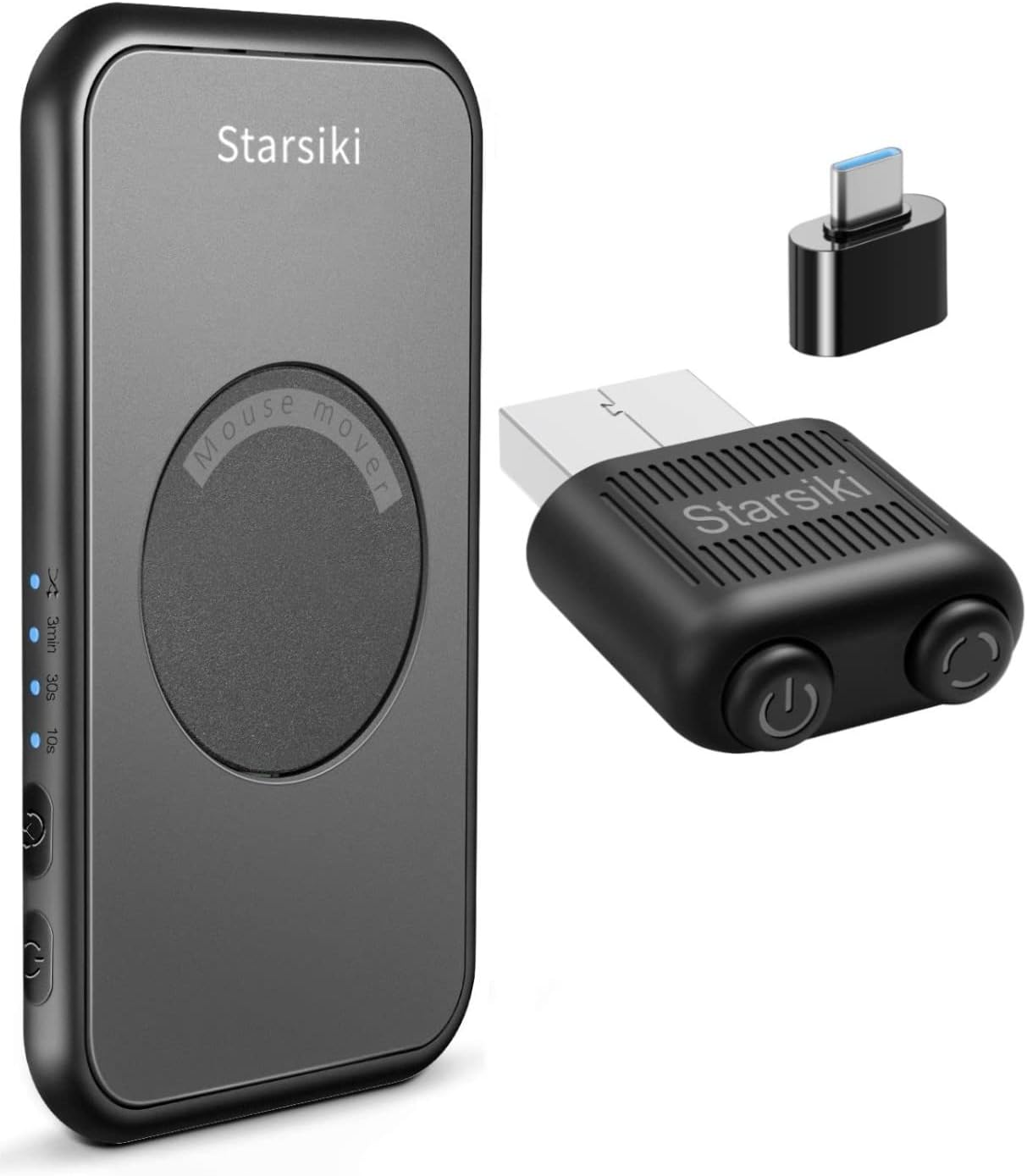 STARSIKI Ultra-Slim Mouse Jiggler - Undetectably Thin!