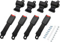 Golf Cart Seat Belts 4 Pack - Universal 42in Retractable Safety Kit