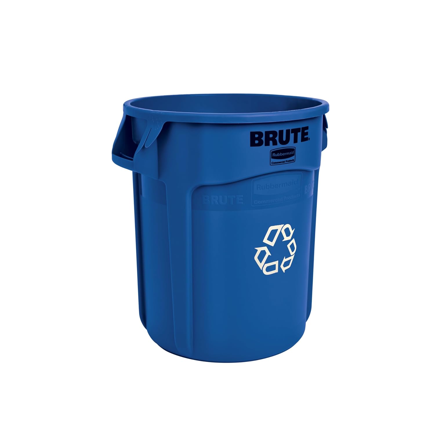 BRUTE Heavy-Duty Round Trash Can for Outdoor Use, 20-Gallon