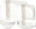 Corelle Vitrelle 18 Piece Glass Dinnerware Set Wandering Grove