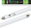 T5 UVB 5.0 Reptile Light 24W 2 Pack - Broad UVB for Terrariums