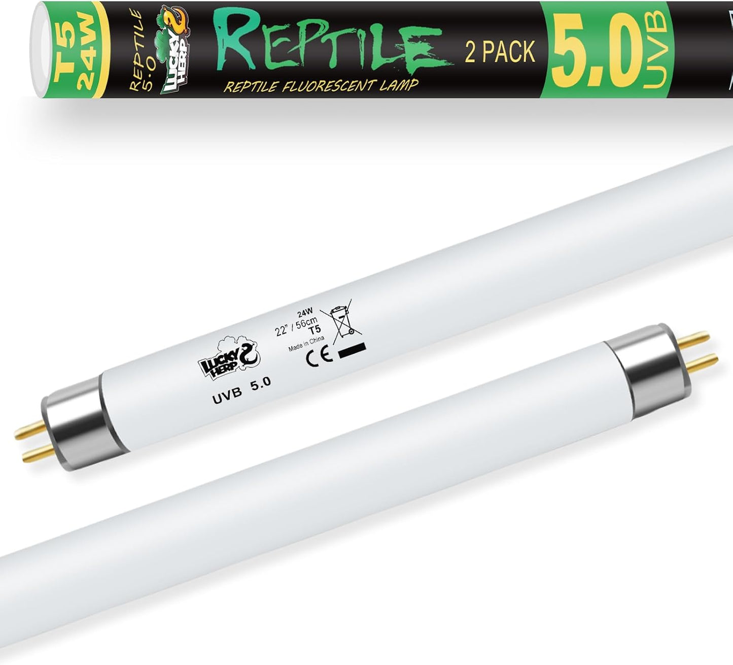 T5 UVB 5.0 Reptile Light for Turtles and Chameleons - 24W
