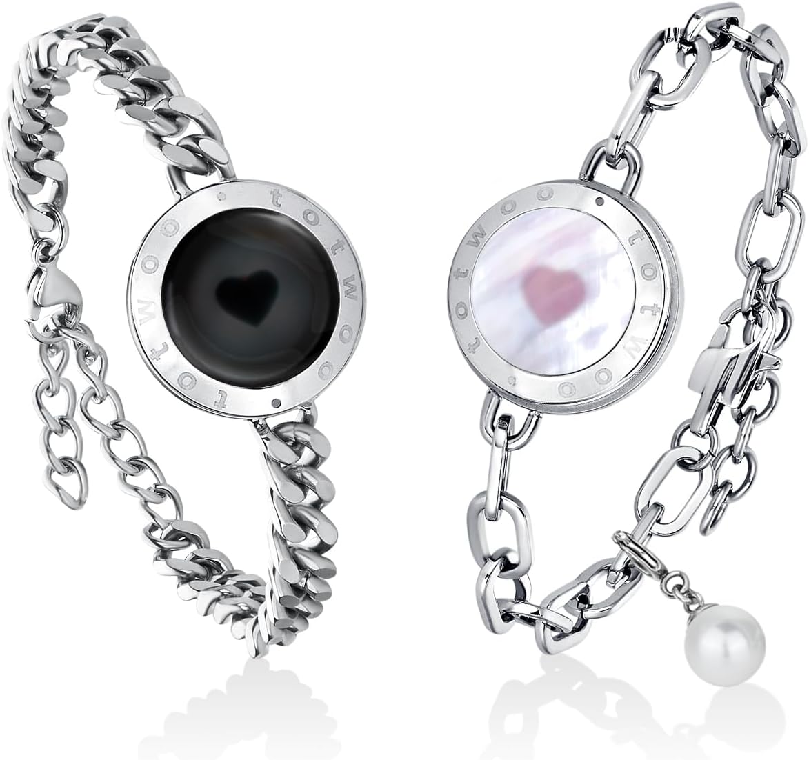 TOTWOO Touch Bracelets for Couples - Stay Connected with Love