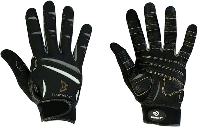 Men's Beastmode Full Finger Fitness Gloves for Ultimate Grip