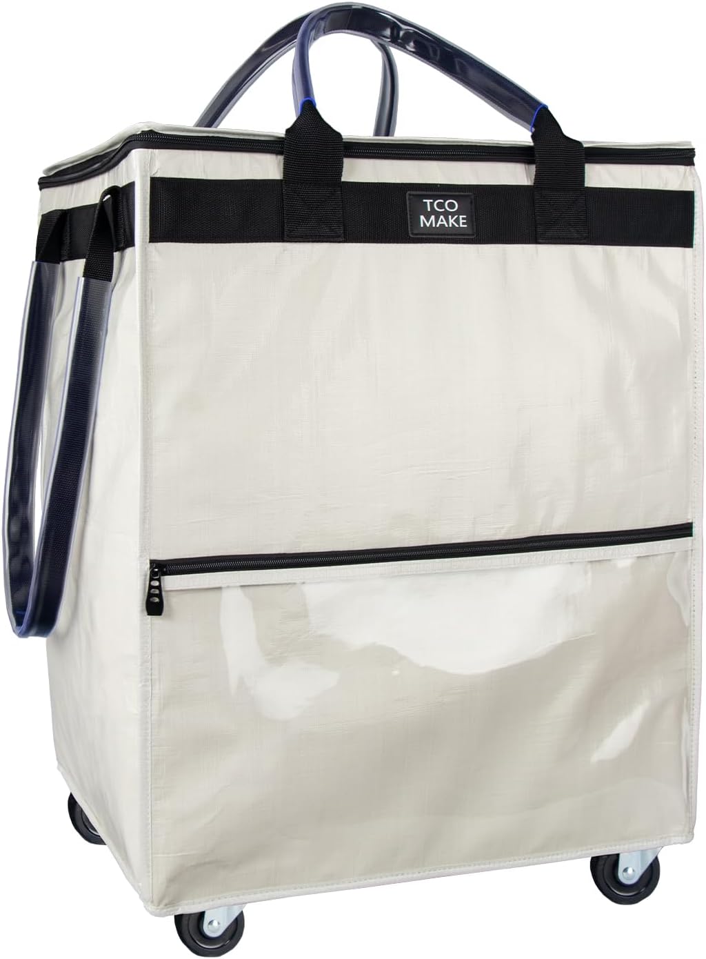 Reusable Grocery Bag on Wheels for Effortless Shopping Trips