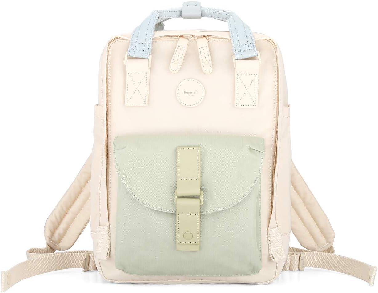 Himawari School Waterproof Backpack for College and Travel