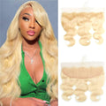 613 Frontal 13x4 HD Lace Closure 100% Russian Blonde - Natural