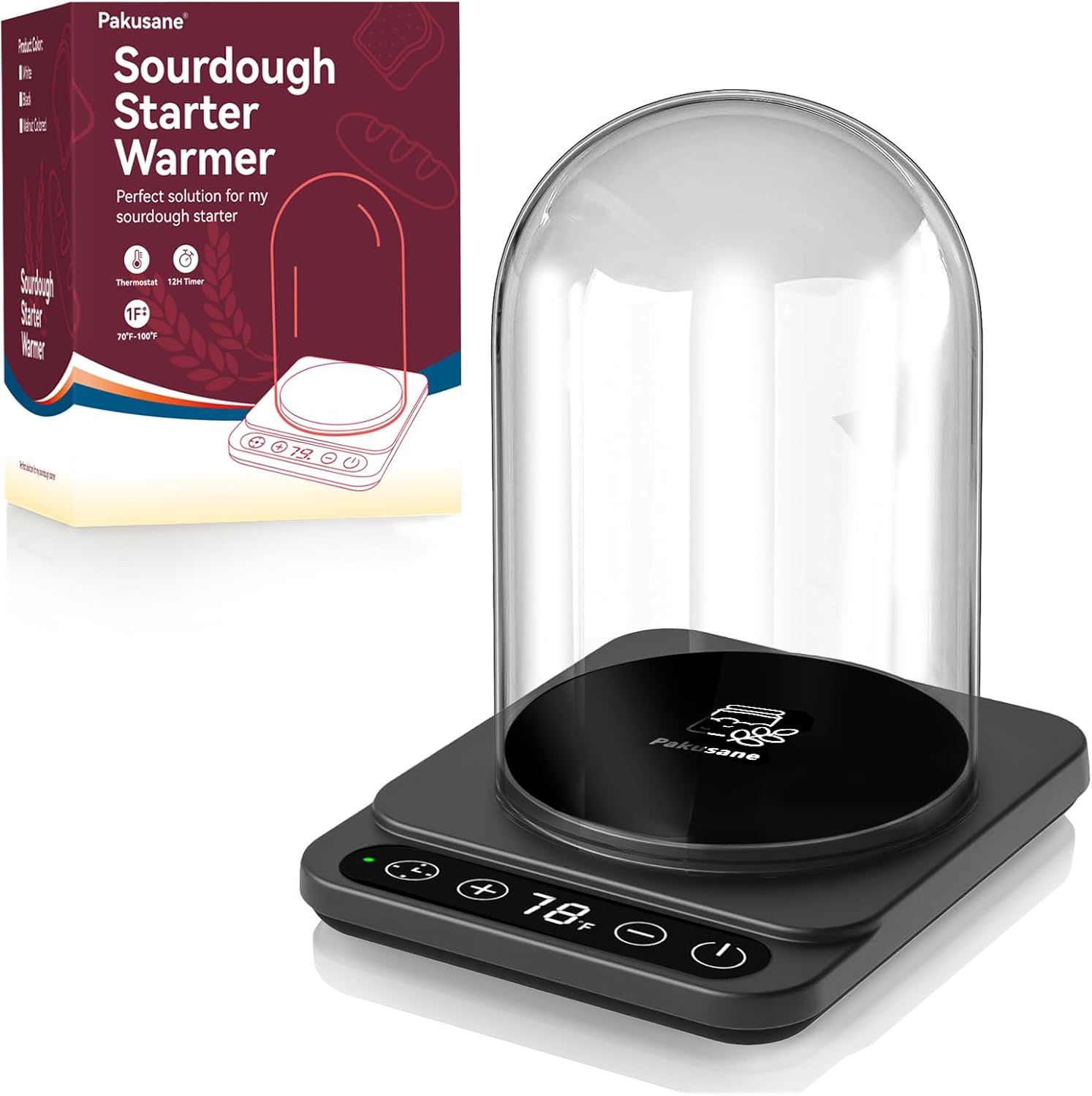 Sourdough Starter Warmer Kit Gift Set for Perfect Fermentation