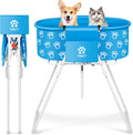 Tmkit Dog Bathtub for Easy Pet Grooming and Bathing
