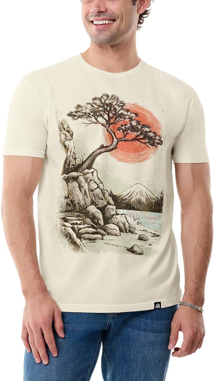 INTO THE AM Men's Graphic T-Shirts with Unique Nature Designs
