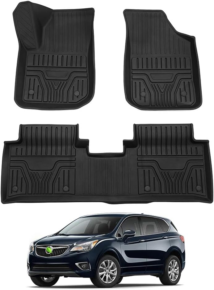 Custom Fit All Weather Floor Mats for Buick Envision 2016-2020
