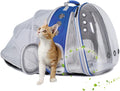 Expandable Cat Backpack Carrier for Large Cats up to 20 lbs - Dual