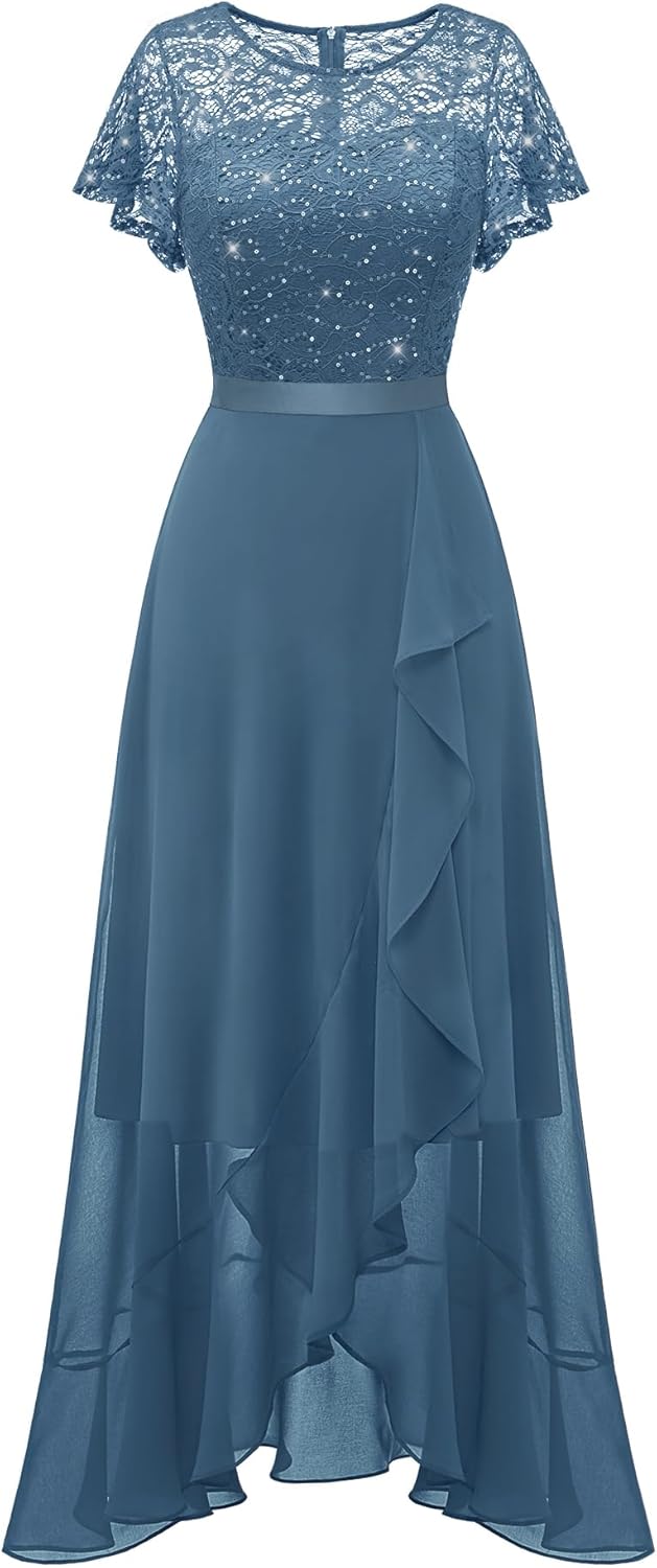 BeryLove Formal Dresses for Women 2025 Wedding Guest with Slit