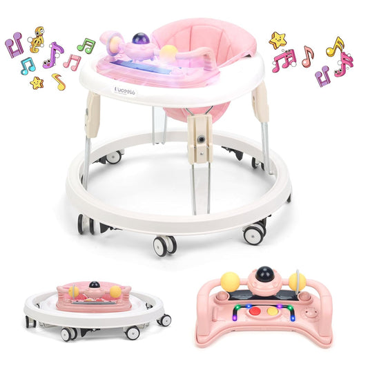 Baby Walker with Wheels, Music and Lights for Boys and Girls