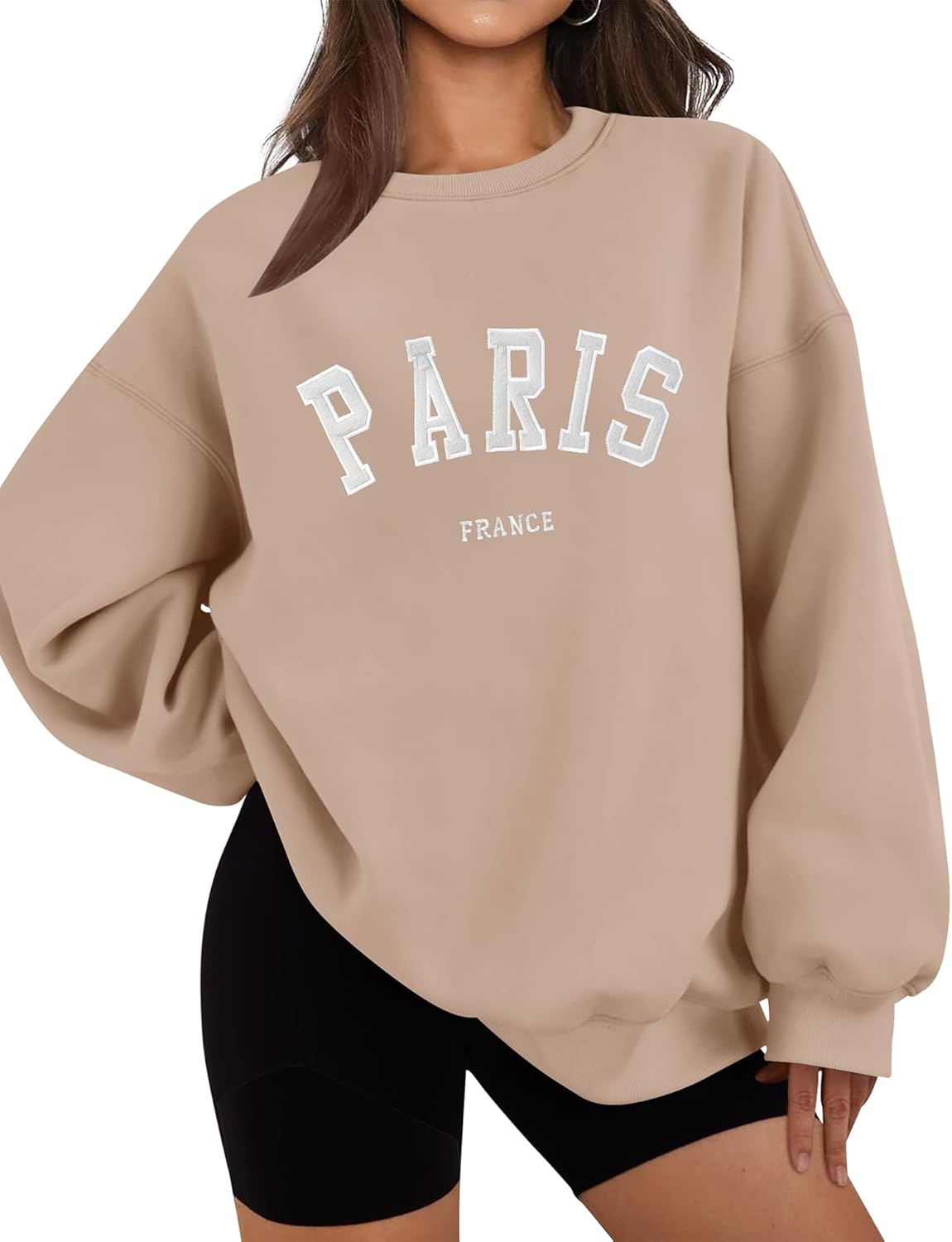 LOMON Cozy Oversized Fleece Hoodie