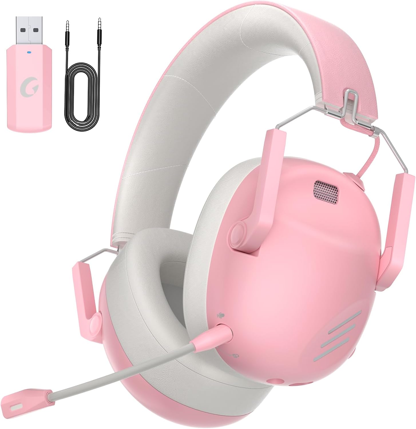 Wireless Gaming Headset for PS5, PC, NES - 50H Battery Life
