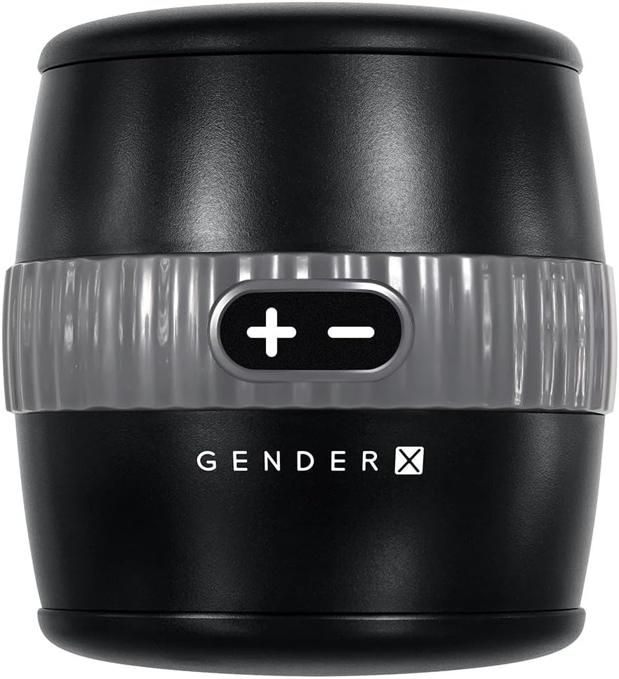 Gender X Toy Line-840659 Black Vibrating Stroker Review