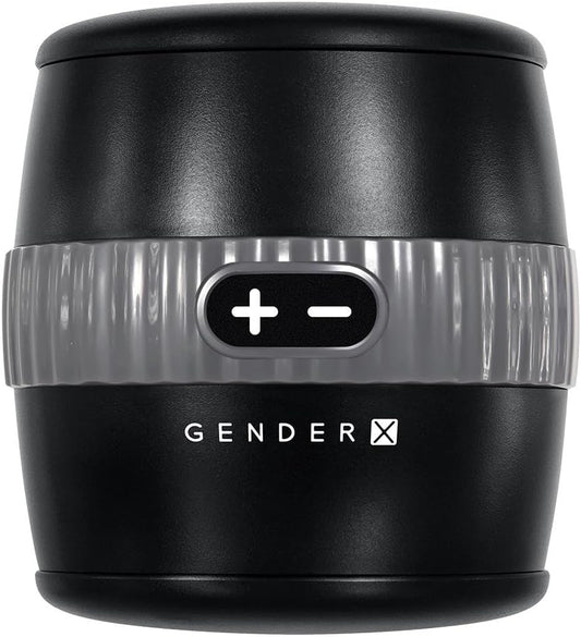 Gender X Toy Line-840659 Black Vibrating Stroker Review