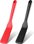 Narrow Silicone Crepe Spatula Set - Heat Resistant, Non-Stick Flipping