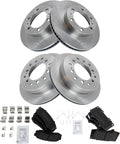 TRQ Front and Rear Brake Pad & Rotor Kit - Direct Fit Brake