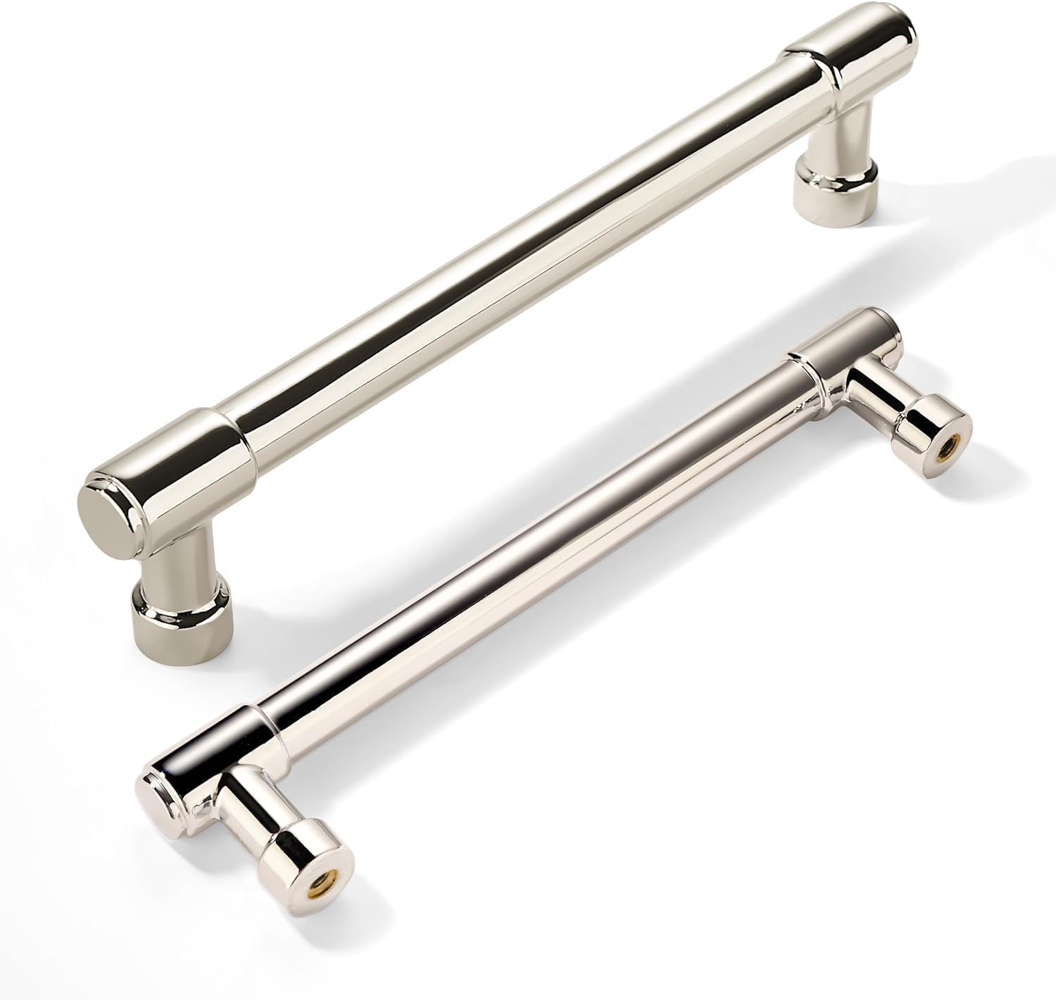 Khtumeware Polished Nickel Cabinet Pulls for Stylish Kitchens