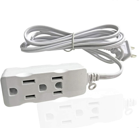 3-Outlet Surge Protector Power Strip - Ultimate Extension Solution