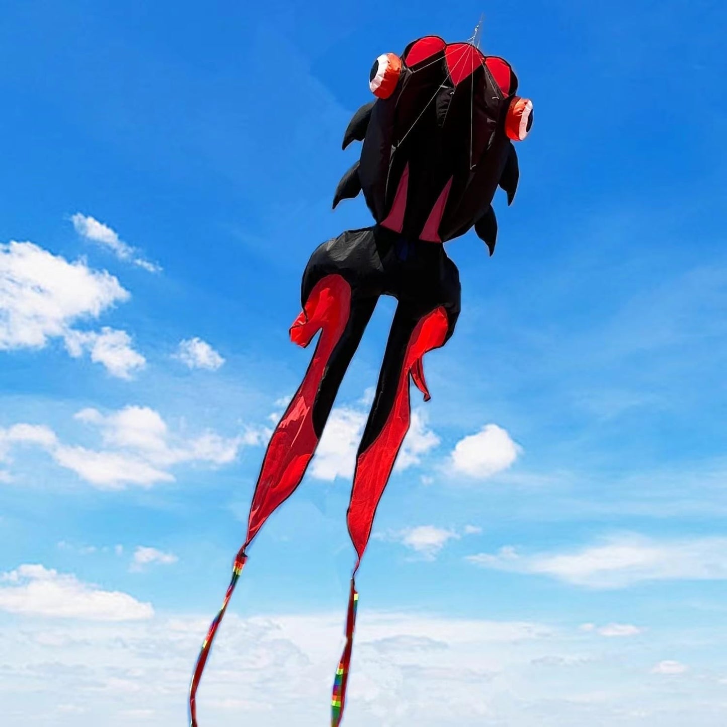 43ft Large Kites for Adults - 3D Goldfish Frameless Design