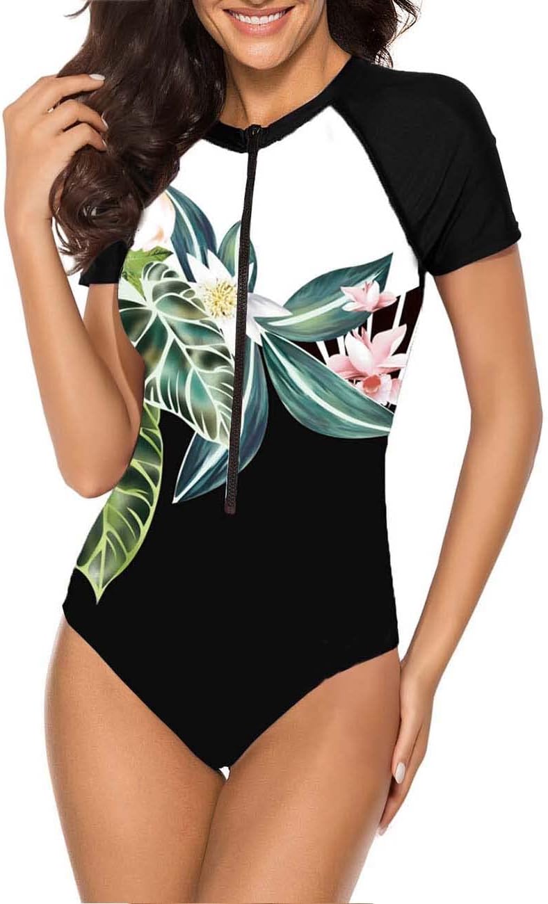 SELINK Women's Long Sleeve Rash Guard for Stylish Surfing Fun