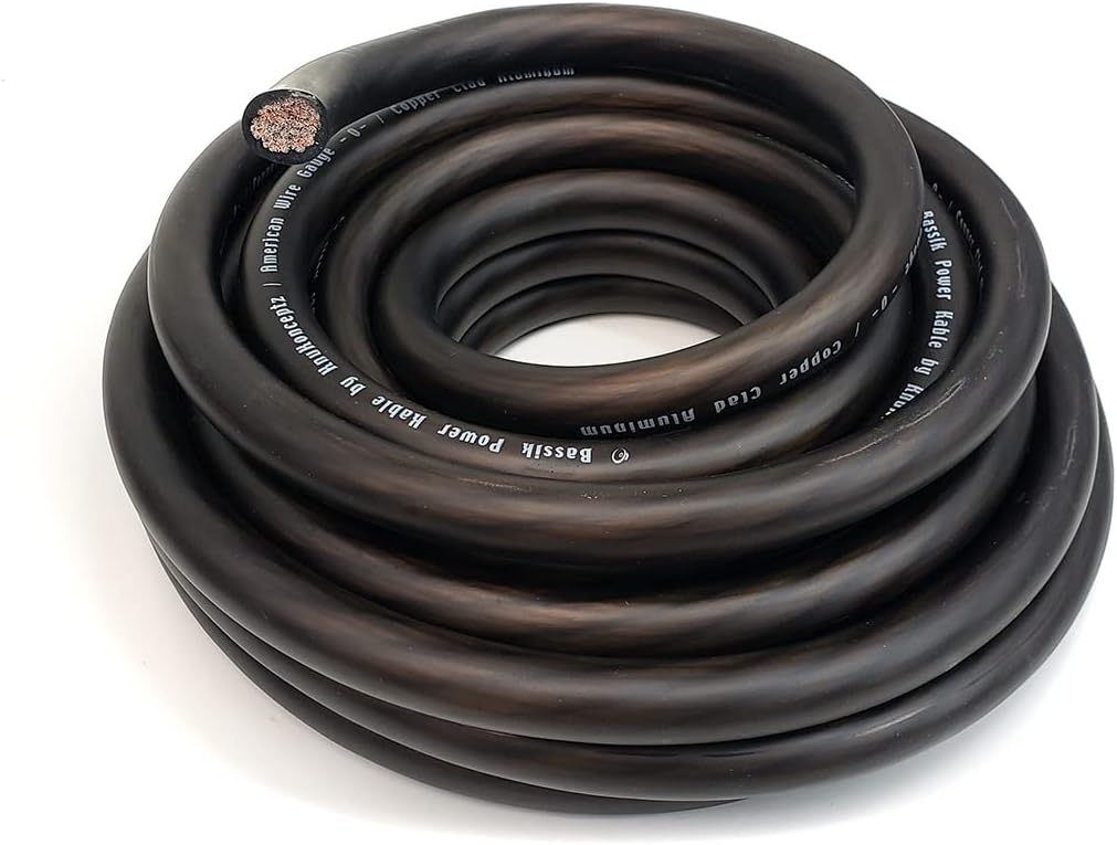 KnuKonceptz Bassik 1/0 Gauge AWG Automotive Battery Power Cable