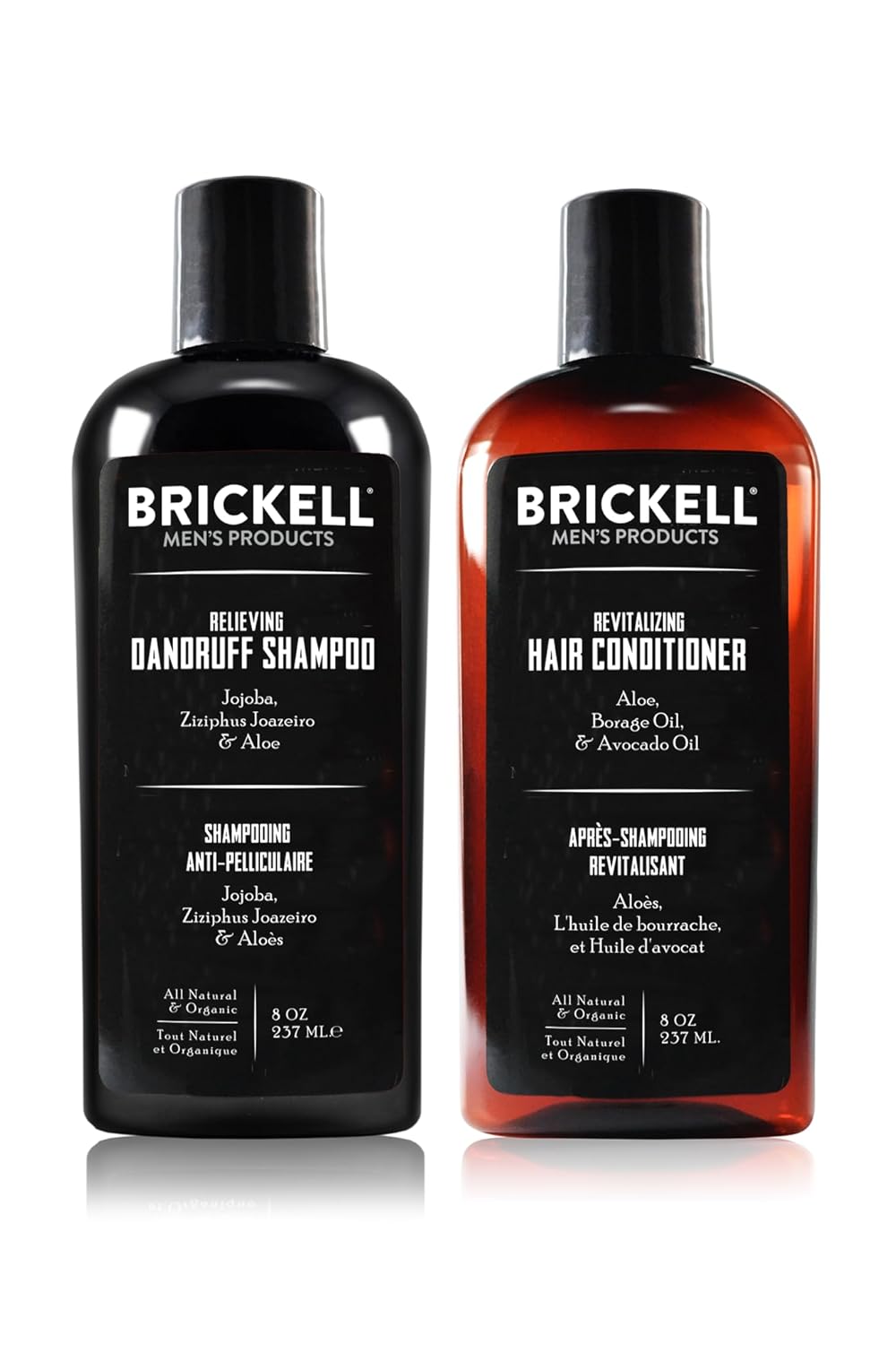 Brickell Men's Dandruff Hair Care Set - Natural Relief