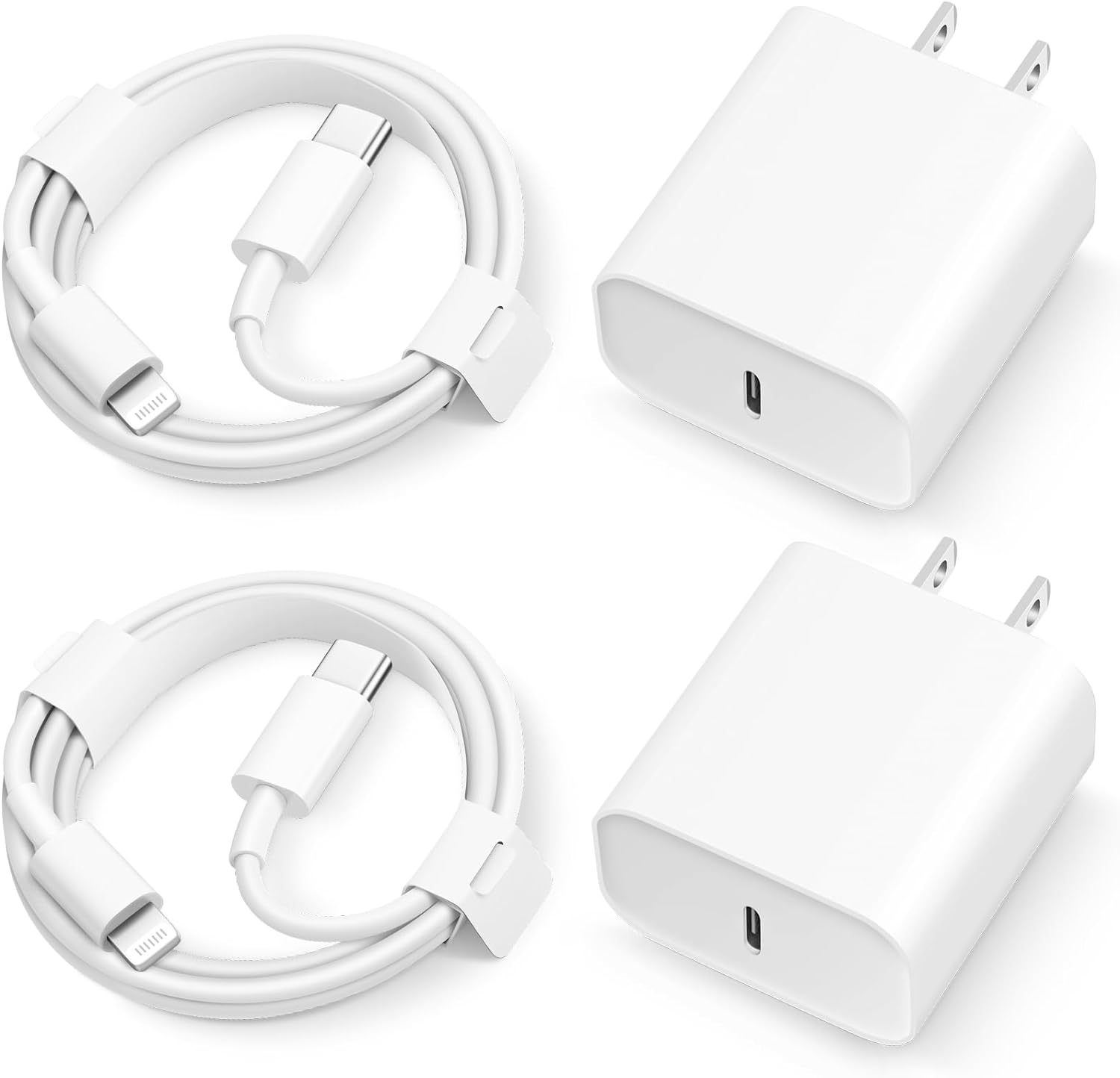 Coreykin 20W Rapid Charger [2Pack] iPhone Fast Charge