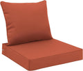 Outdoor Seat Cushion Set 19 x 19 in Waterproof Patio Cushions