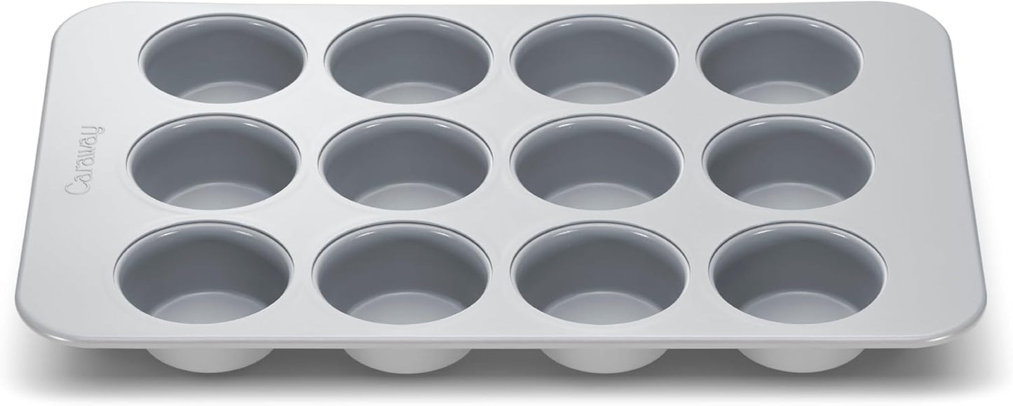 Caraway Non-Stick Ceramic Muffin Pan for Perfect Baking