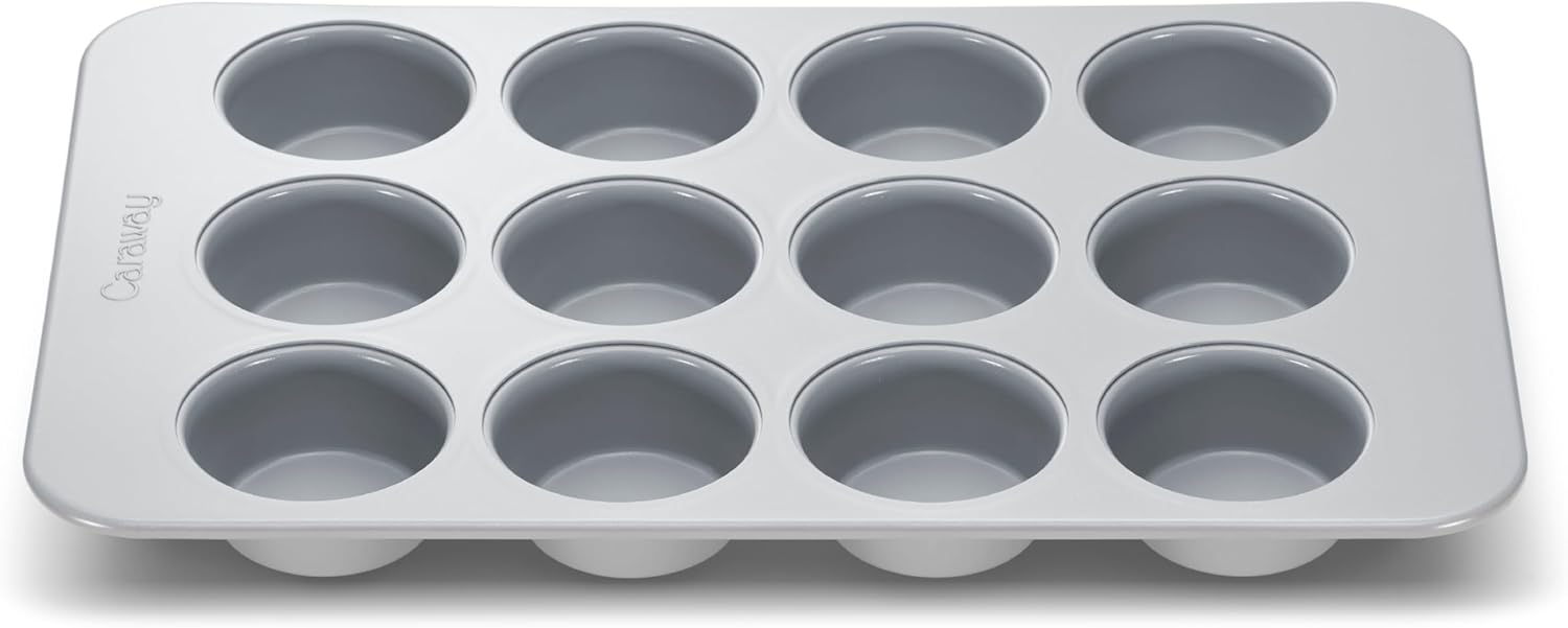 Caraway Non-Stick Ceramic Muffin Pan for Perfect Baking