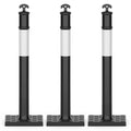 RoadHero 45 in Delineator Post with Rubber Base - Stable, Highly