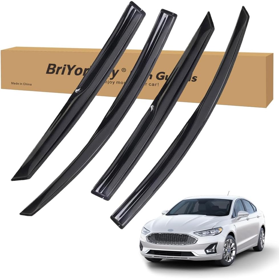 Vent Shades Rain Guards for Ford Fusion 2013-2020 Accessories
