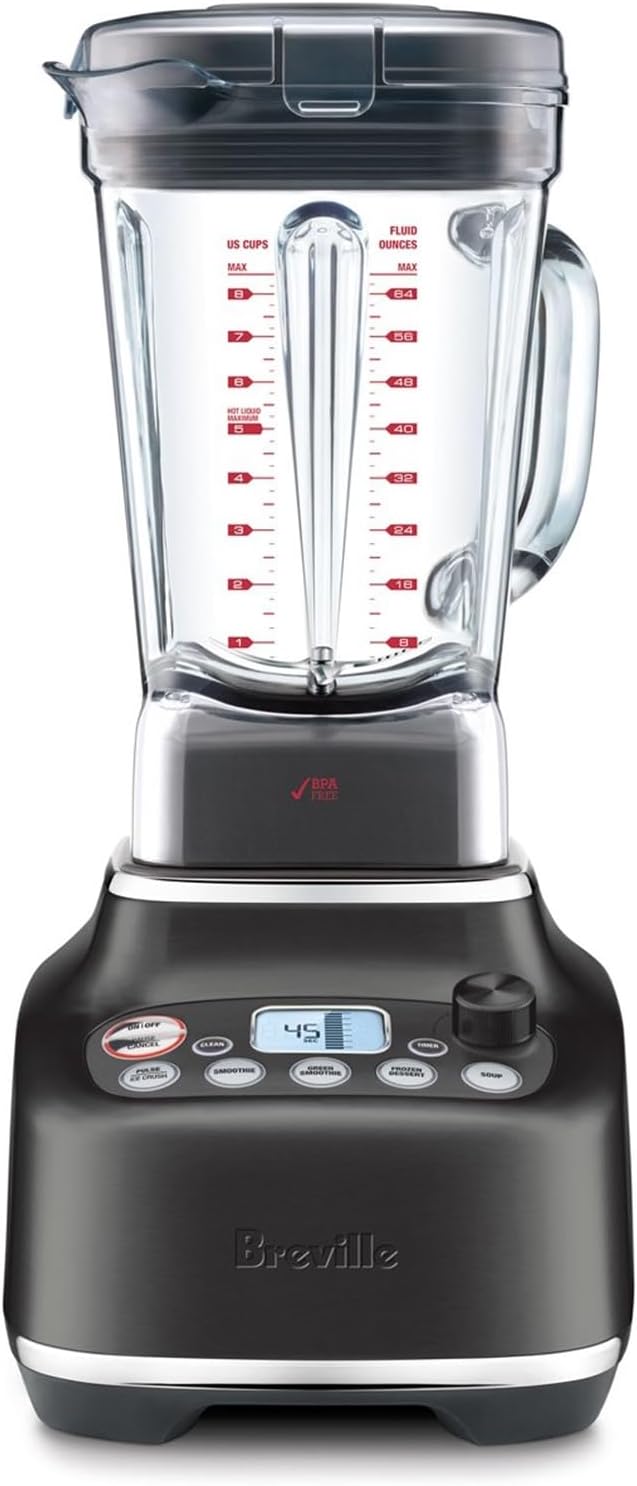 Breville Super Q Blender - Black Stainless Steel