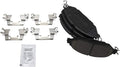TRQ Front Brake Pads Ceramic Compatible with 2013-2021