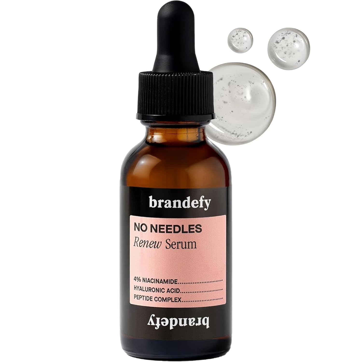Brandefy No Needles Niacinamide Serum for Hydrated Skin