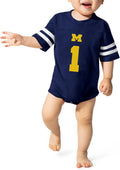 Little King College Football #1 Infant Jersey Game Romper-Sizes 6M 12M