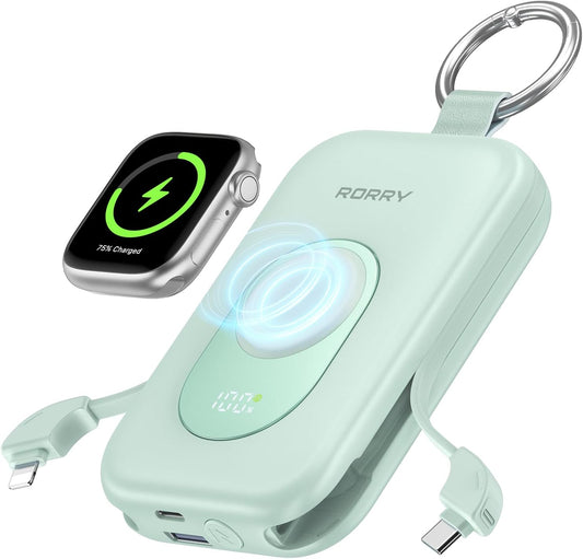 RORRY Portable Charger 20000mAh Power Bank for Apple Devices