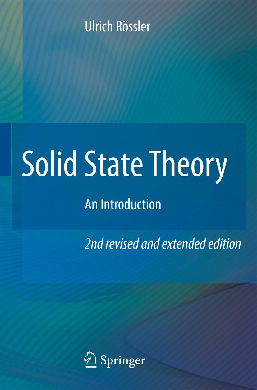 Solid State Theory by Rossler - Comprehensive Guide for Students