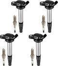 Ignition Coil Pack UF596 and Iridium Spark Plugs 93501 Set - Reliable