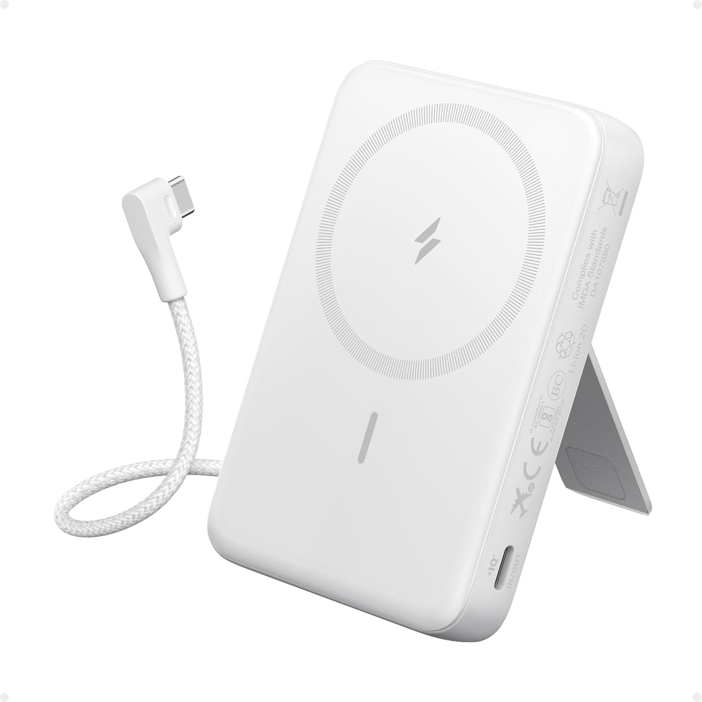 Anker Zolo Magnetic Power Bank: 10,000mAh Wireless Charger