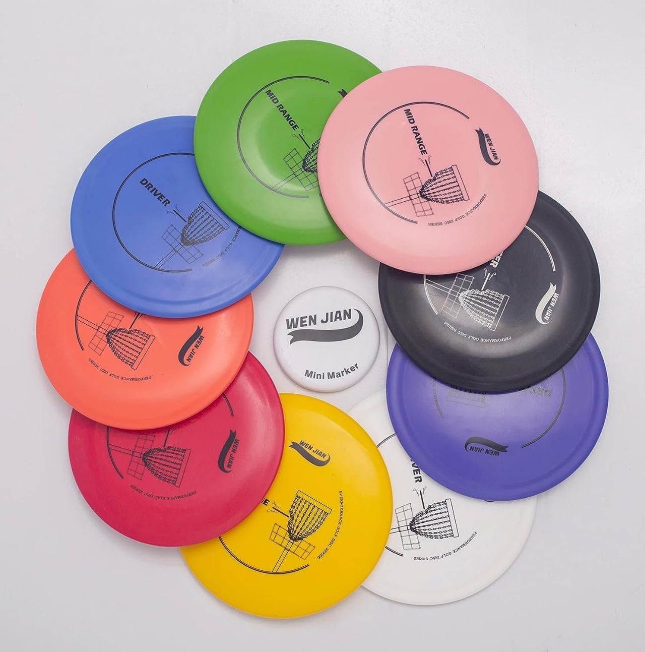 WEN JIAN Disc Golf Set: Perfect Starter Kit
