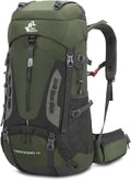 Bseash 60L Hiking Camping Backpack with Rain Cover - Lightweight 60L