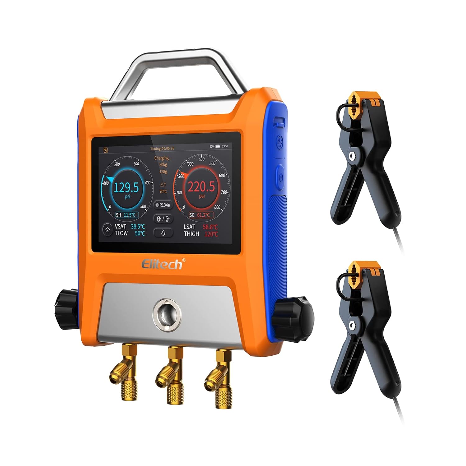 Elitech EMG-20V Intelligent HVAC Digital Manifold Gauge