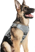 Tactical Dog Harness for Large Dogs - Heavy Duty No-Pull Vest L