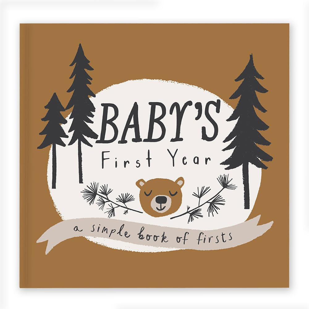 Lucy Darling Little Camper Baby Memory Book for Milestones